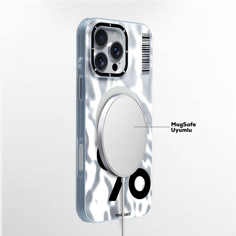 Apple iPhone 16 Pro Max Kılıf M-safe Şarj Özellikli Youngkit Mathematical Serisi Kapak