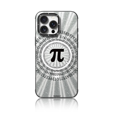 Apple iPhone 16 Pro Max Kılıf M-safe Şarj Özellikli Youngkit Mathematical Serisi Kapak