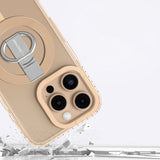 Apple iPhone 16 Pro Max Kılıf M-safe Şarj Özellikli Yüzük Standlı Amazingthing Titan Pro Serisi Kapak