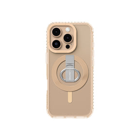 Apple iPhone 16 Pro Max Kılıf M-safe Şarj Özellikli Yüzük Standlı Amazingthing Titan Pro Serisi Kapak