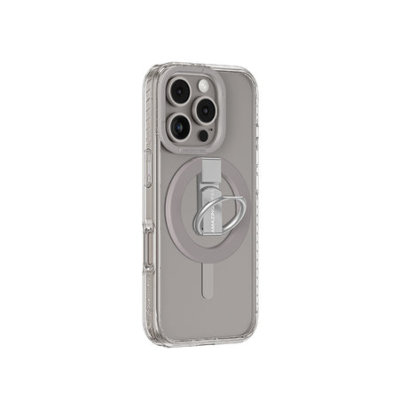 Apple iPhone 16 Pro Max Kılıf M-safe Şarj Özellikli Yüzük Standlı Amazingthing Titan Pro Serisi Kapak