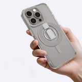 Apple iPhone 16 Pro Max Kılıf M-safe Şarj Özellikli Yüzük Standlı Amazingthing Titan Pro Serisi Kapak