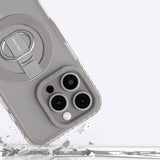 Apple iPhone 16 Pro Max Kılıf M-safe Şarj Özellikli Yüzük Standlı Amazingthing Titan Pro Serisi Kapak