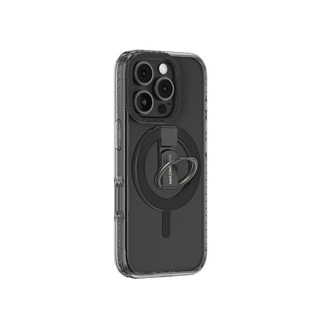 Apple iPhone 16 Pro Max Kılıf M-safe Şarj Özellikli Yüzük Standlı Amazingthing Titan Pro Serisi Kapak