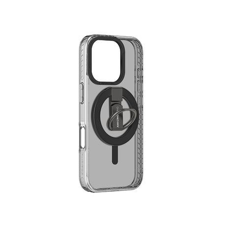 Apple iPhone 16 Pro Max Kılıf M-safe Şarj Özellikli Yüzük Standlı Amazingthing Titan Pro Serisi Kapak