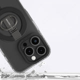 Apple iPhone 16 Pro Max Kılıf M-safe Şarj Özellikli Yüzük Standlı Amazingthing Titan Pro Serisi Kapak