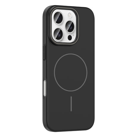 Apple iPhone 16 Pro Max Kılıf M-safe Şarj Özellikli Zore Ruby Sert Kapak