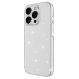 Apple iPhone 16 Pro Max Kılıf Parlayan Simli Şeffaf Zore Redos Kapak
