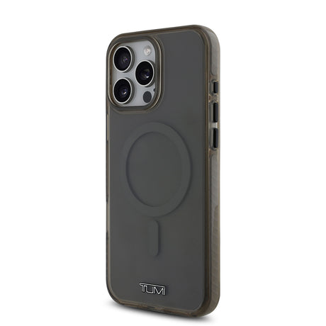 Apple iPhone 16 Pro Max Kılıf TUMI Orjinal Lisanslı M-safe Şarj Özellikli Airbagli Transparan Kapak