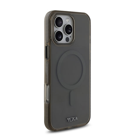 Apple iPhone 16 Pro Max Kılıf TUMI Orjinal Lisanslı M-safe Şarj Özellikli Airbagli Transparan Kapak