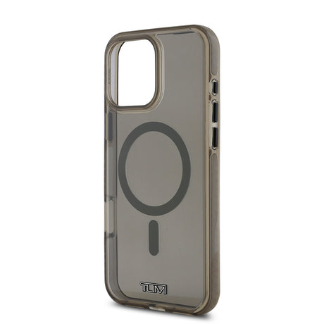 Apple iPhone 16 Pro Max Kılıf TUMI Orjinal Lisanslı M-safe Şarj Özellikli Airbagli Transparan Kapak