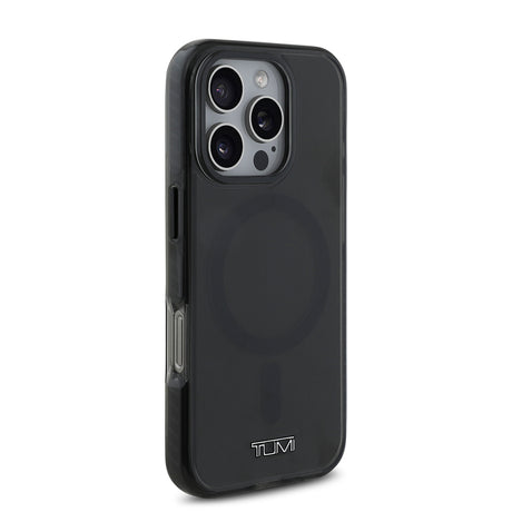 Apple iPhone 16 Pro Max Kılıf TUMI Orjinal Lisanslı M-safe Şarj Özellikli Airbagli Transparan Kapak