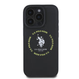 Apple iPhone 16 Pro Max Kılıf U.S. Polo Assn. Orjinal Lisanslı M-safe Şarj Özellikli Circle ve Double Horse Logolu Deri Kapak