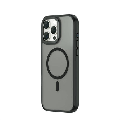 Apple iPhone 16 Pro Max Kılıf Wiwu FGG-012 ArmorPro Serisi M-safe Şarj Özellikli Parmak İzi Bırakmayan Kılıf