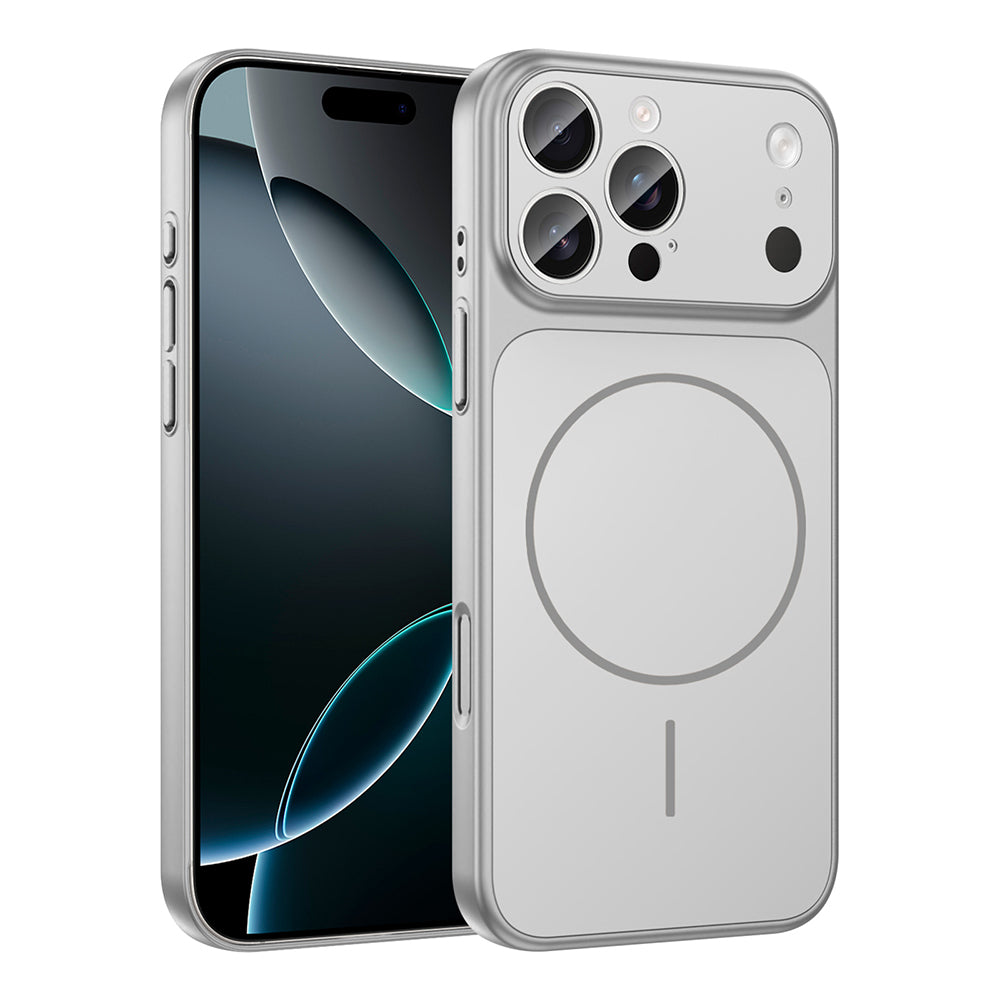 Apple iPhone 16 Pro Max Kılıf Zore M-Safe Şarj Özellikli Kamera Korumalı Formen Kapak