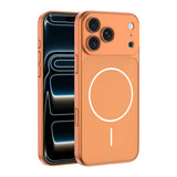 Apple iPhone 16 Pro Max Kılıf Zore M-Safe Şarj Özellikli Kamera Korumalı Spark Kapak