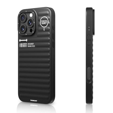 Apple iPhone 16 Pro Max M-safe Şarj Özellikli Kılıf Mat Renkli Tasarım Youngkit Original Serisi Kapak