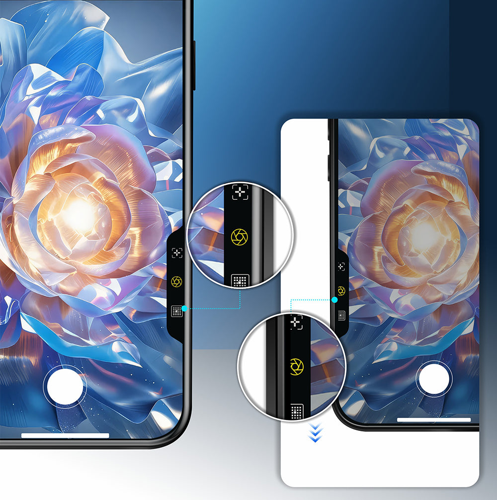Apple iPhone 16 Pro Max Mohseven Safir Coating 3D Glue Privacy Hayalet Temperli Cam Ekran Koruyucu