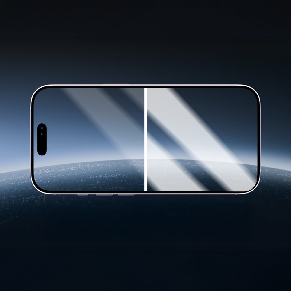Apple iPhone 16 Pro Max Youngkit 2.5D Anti Reflective Parmak İzi Bırakmayan Temperli Cam Ekran Koruyucu