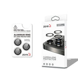 Apple iPhone 16 Pro Max Zore CL-12 Premium Safir Parmak İzi Bırakmayan Anti-Reflective Kamera Lens Koruyucu