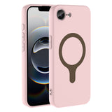 Apple iPhone 16E Kılıf M-Safe Şarj Özellikli Zore Aris Silikon Kapak