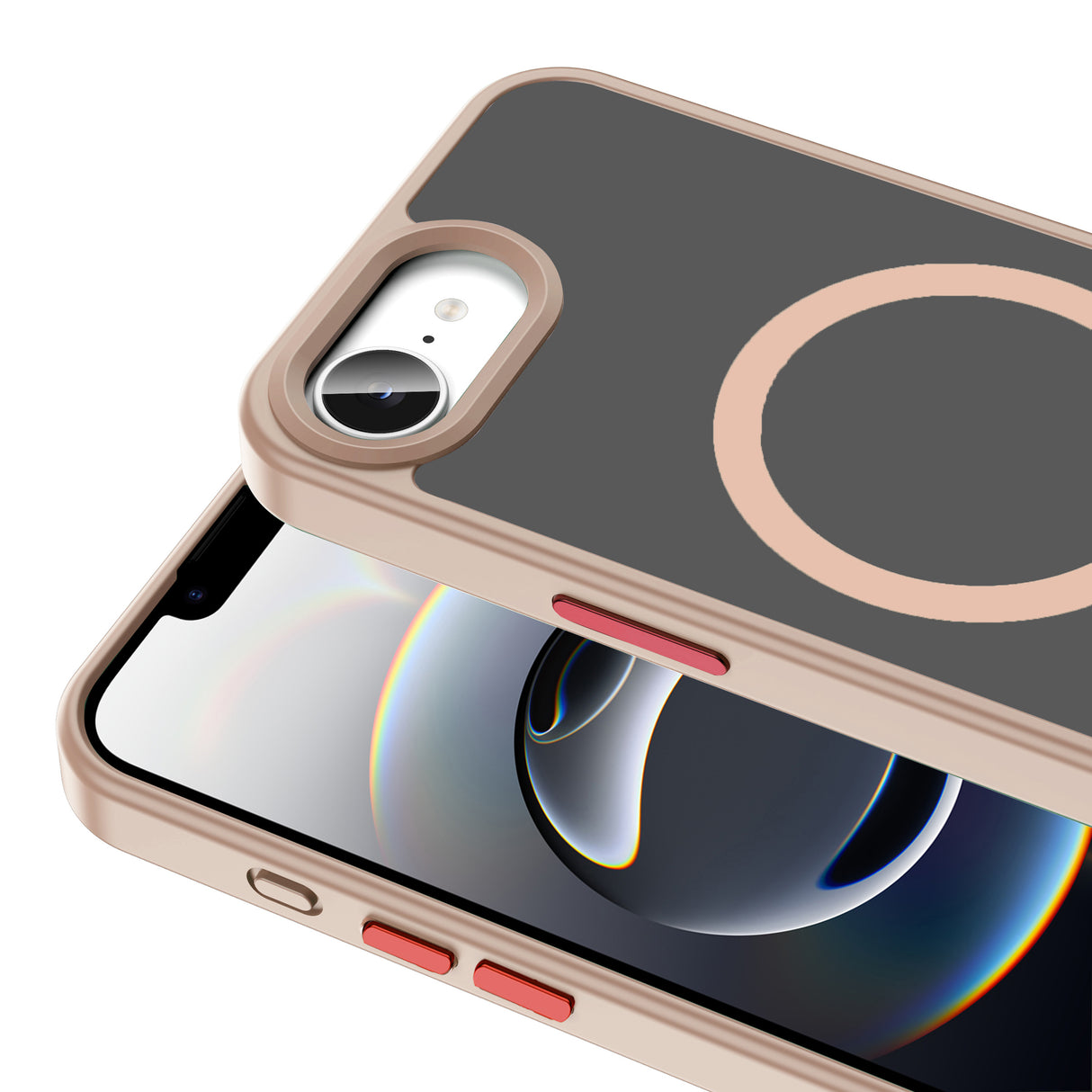 Apple iPhone 16E Kılıf M-safe Şarj Özellikli Mat Arka Yüzey Zore Sio Kapak