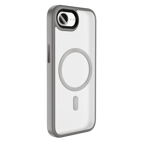 Apple iPhone 16E Kılıf Mat Arka Yüzey Wireless Şarj Özellikli Zore Flet M-safe Kapak