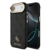 Apple iPhone 17 Air Guess Orjinal Lisanslı 4G ve Yazı Logolu Kılıf + Ekran Koruyucu + Lens Koruyucu 3in1 Aksesuar Seti