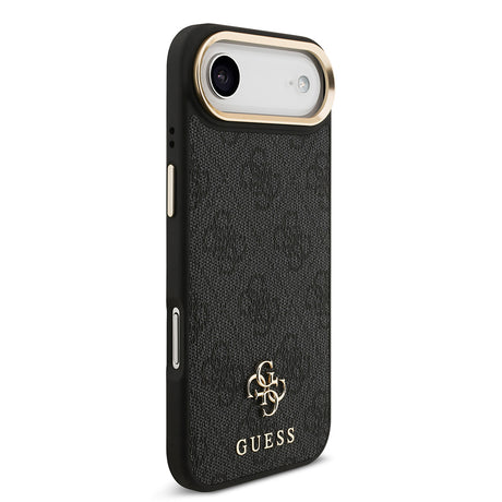 Apple iPhone 17 Air Guess Orjinal Lisanslı 4G ve Yazı Logolu Kılıf + Ekran Koruyucu + Lens Koruyucu 3in1 Aksesuar Seti
