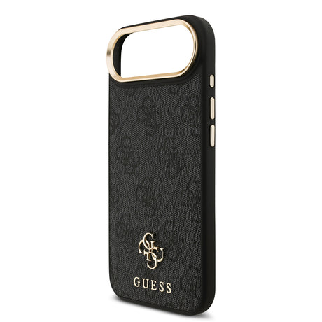Apple iPhone 17 Air Guess Orjinal Lisanslı 4G ve Yazı Logolu Kılıf + Ekran Koruyucu + Lens Koruyucu 3in1 Aksesuar Seti