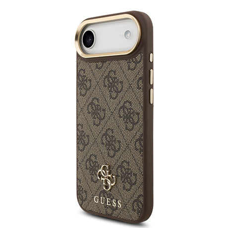 Apple iPhone 17 Air Guess Orjinal Lisanslı 4G ve Yazı Logolu Kılıf + Ekran Koruyucu + Lens Koruyucu 3in1 Aksesuar Seti