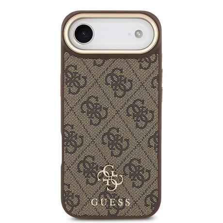Apple iPhone 17 Air Guess Orjinal Lisanslı 4G ve Yazı Logolu Kılıf + Ekran Koruyucu + Lens Koruyucu 3in1 Aksesuar Seti