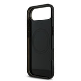 Apple iPhone 17 Air Kılıf AMG Orjinal Lisanslı M-safe Şarj Özellikli Çift Katmanlı Kırmızı Çapraz Çizgili Kapak