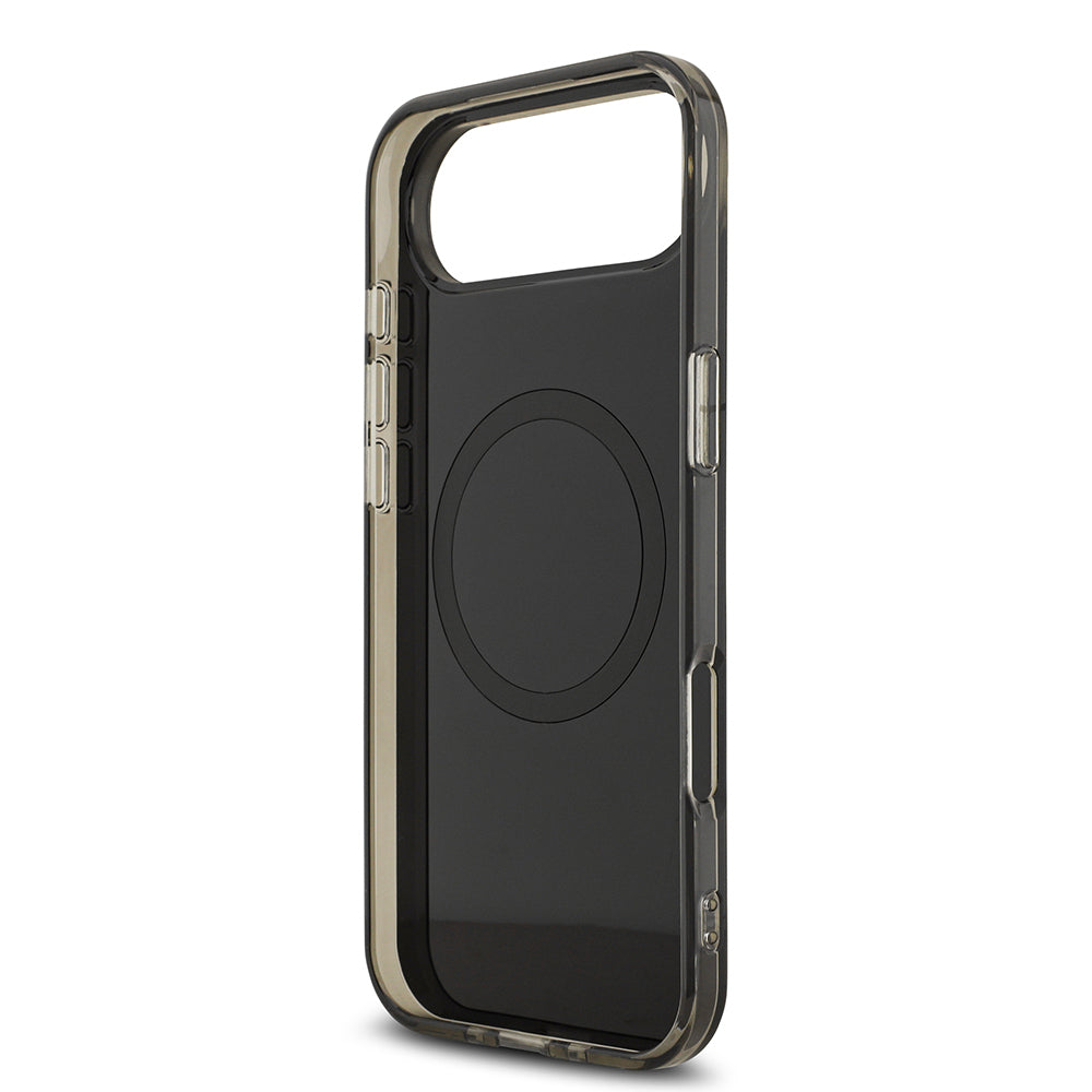 Apple iPhone 17 Air Kılıf AMG Orjinal Lisanslı M-safe Şarj Özellikli IML Baskı Logolu Çift Katmanlı Bow Lines Kapak