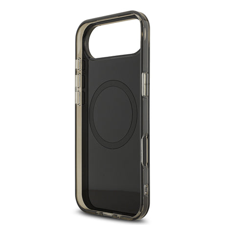Apple iPhone 17 Air Kılıf AMG Orjinal Lisanslı M-safe Şarj Özellikli IML Baskı Logolu Çift Katmanlı Bow Lines Kapak