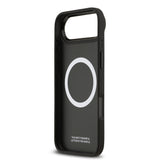 Apple iPhone 17 Air Kılıf BMW Orjinal Lisanslı M-safe Şarj Özellikli Karbon Fiber Metal Logolu Kevlar Kapak