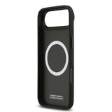 Apple iPhone 17 Air Kılıf BMW Orjinal Lisanslı M-safe Şarj Özellikli Metal BMW ve M Logolu PU Karbon Tasarımlı Kapak