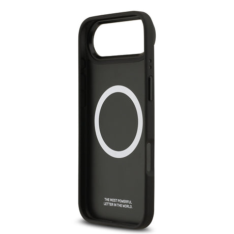 Apple iPhone 17 Air Kılıf BMW Orjinal Lisanslı M-safe Şarj Özellikli Metal BMW ve M Logolu PU Karbon Tasarımlı Kapak