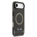 Apple iPhone 17 Air Kılıf BMW Orjinal Lisanslı M-safe Şarj Özellikli Metal Buton Tasarımlı IML Baskılı M Dizayn Kapak