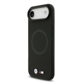 Apple iPhone 17 Air Kılıf BMW Orjinal Lisanslı M-safe Şarj Özellikli Metal Logolu Delikli M Dizayn Deri Kapak