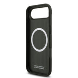 Apple iPhone 17 Air Kılıf BMW Orjinal Lisanslı M-safe Şarj Özellikli Metal Logolu Delikli M Dizayn Deri Kapak