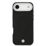 Apple iPhone 17 Air Kılıf BMW Orjinal Lisanslı M-safe Şarj Özellikli Metal Logolu Tam Kaplama Deri Kapak