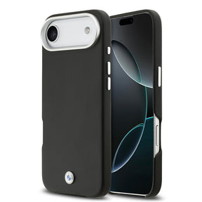 Apple iPhone 17 Air Kılıf BMW Orjinal Lisanslı M-safe Şarj Özellikli Metal Logolu Tam Kaplama Deri Kapak