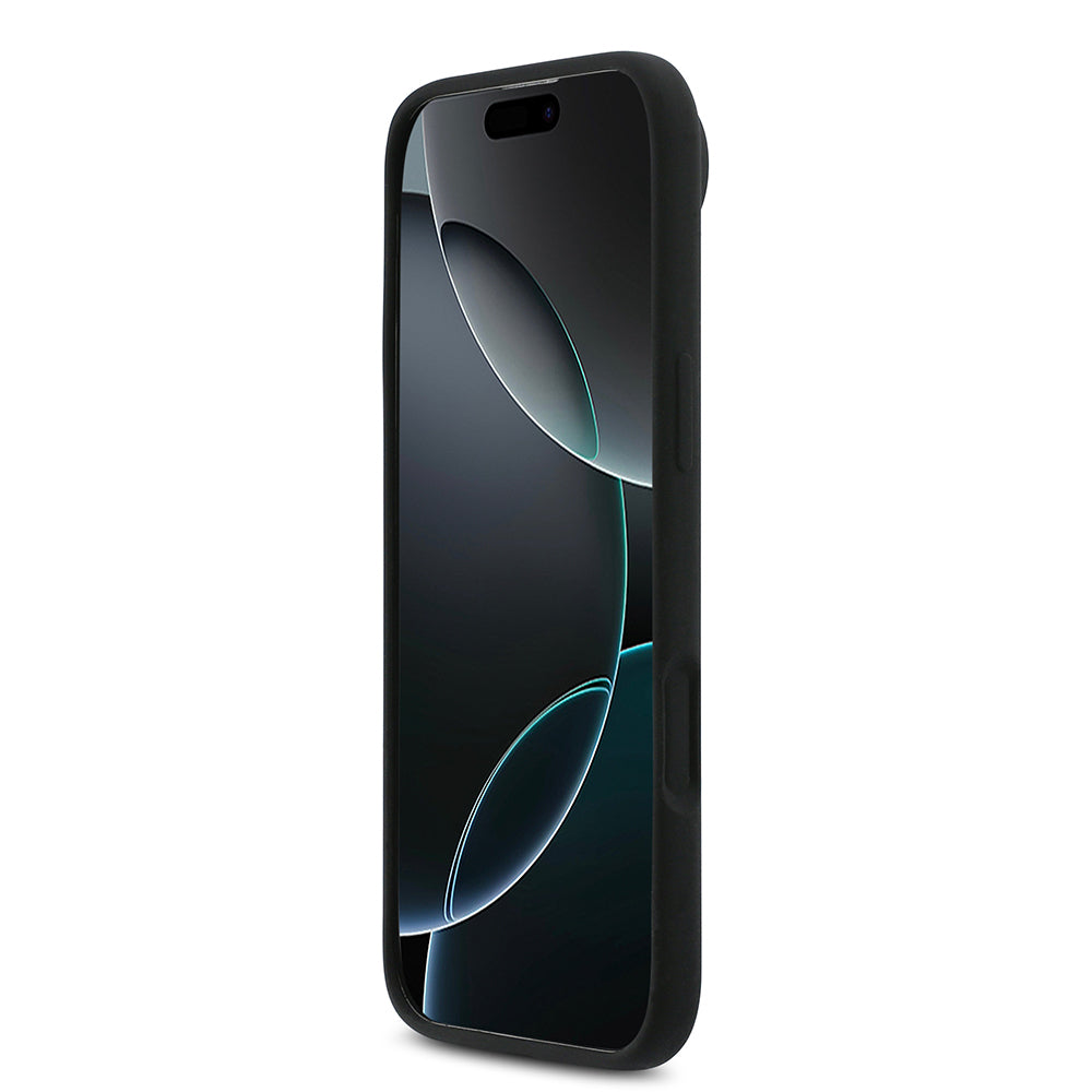 Apple iPhone 17 Air Kılıf DKNY Orjinal Lisanslı M-safe Şarj Özellikli Metal Logolu Silikon Kapak