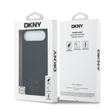 Apple iPhone 17 Air Kılıf DKNY Orjinal Lisanslı M-safe Şarj Özellikli Metal Logolu Silikon Kapak