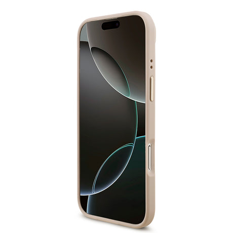 Apple iPhone 17 Air Kılıf Guess Orjinal Lisanslı 4G Büyük Metal Logolu Kalın Askılı Kapak