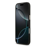 Apple iPhone 17 Air Kılıf Guess Orjinal Lisanslı Gold Metal Kamera Çerçeveli 4G Desenli Metal Büyük 4G ve Yazı Logolu Kapak