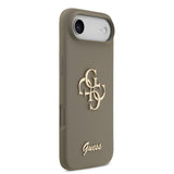 Apple iPhone 17 Air Kılıf Guess Orjinal Lisanslı Grained Yazı Logolu Kapak