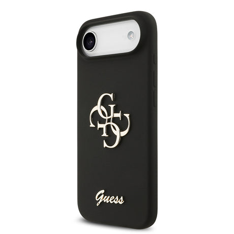 Apple iPhone 17 Air Kılıf Guess Orjinal Lisanslı Grained Yazı Logolu Kapak