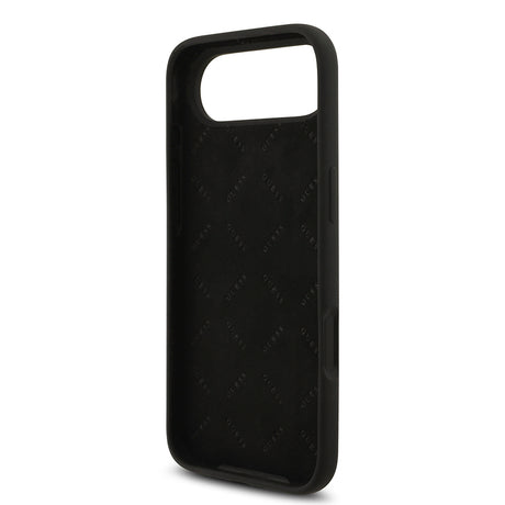 Apple iPhone 17 Air Kılıf Guess Orjinal Lisanslı Grained Yazı Logolu Kapak